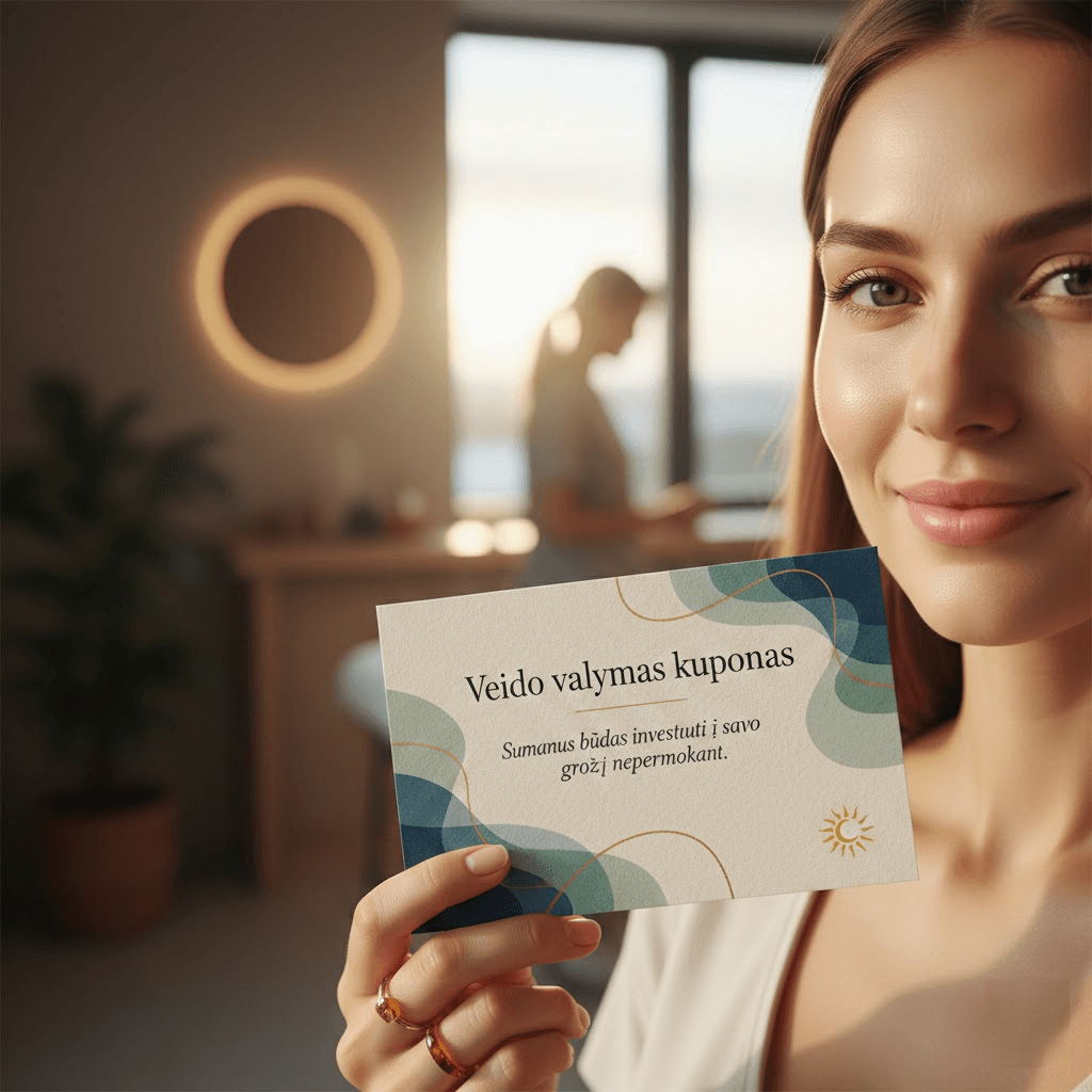 Veido valymas kuponas: Sumanus būdas investuoti į savo grožį nepermokant