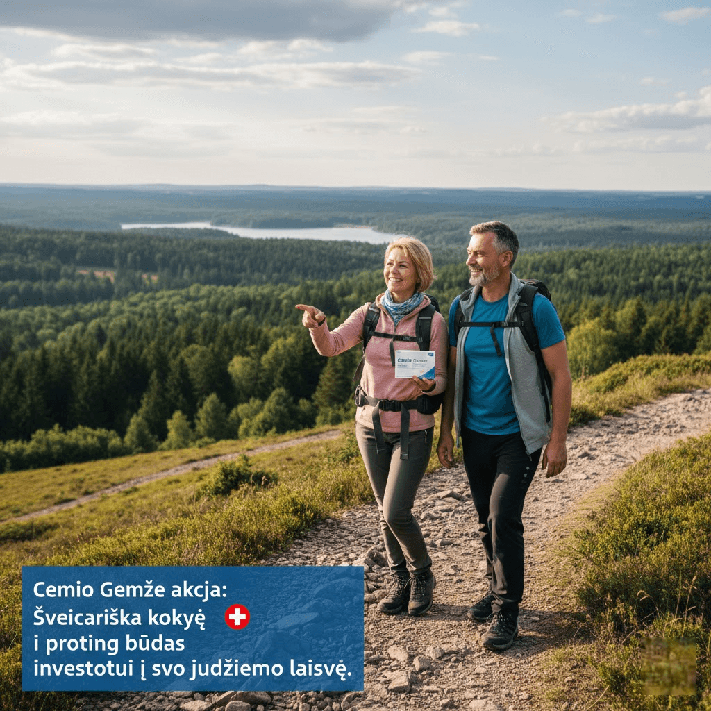 Cemio Gemze akcija: Šveicariška kokybė ir protingas būdas investuoti į savo judėjimo laisvę