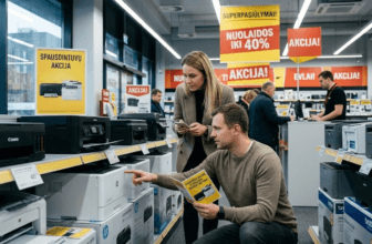 Išmanus taupymas: Viskas, ką reikia žinoti apie spausdintuvų akcijas ir nuolaidas Lietuvoje