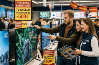 Nuolaidos televizoriams: Kaip išsirinkti tobulą ekraną ir sutaupyti šimtus eurų?