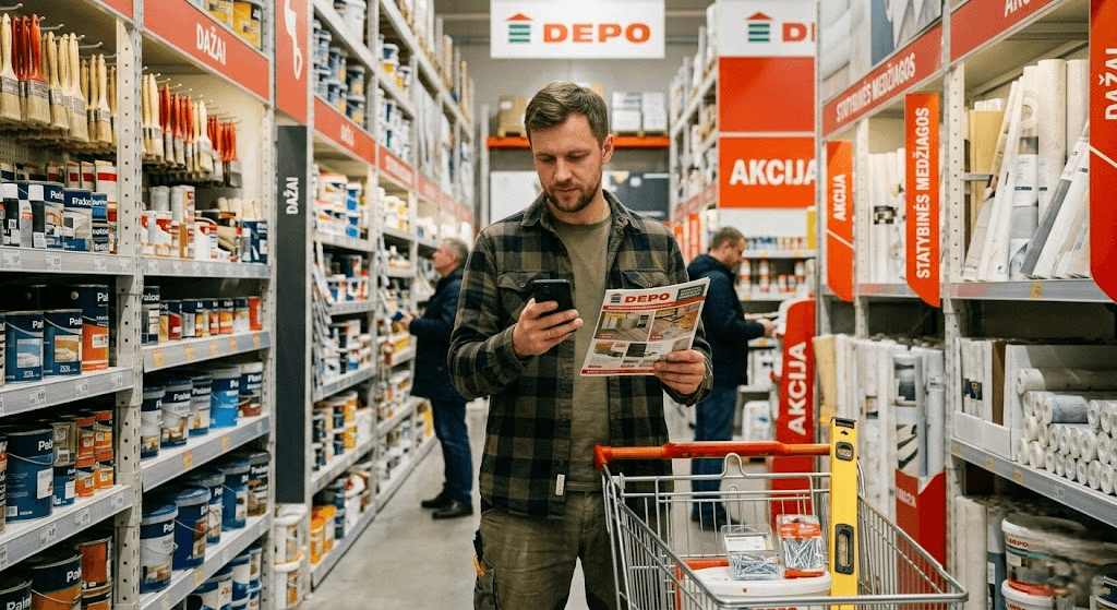 DEPO kuponas ir protingas taupymas: kaip nepermokėti už namų remontą? DEPO kuponas ir protingas taupymas: kaip nepermokėti už namų remontą?