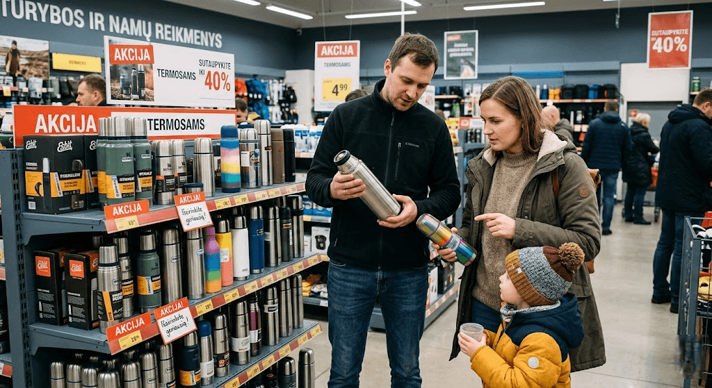 Termosų nuolaidos: kaip išsirinkti ilgaamžį palydovą ir sutaupyti?