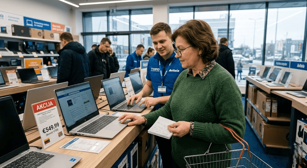 Nešiojami kompiuteriai su nuolaida: kaip nepermokėti ir išsirinkti geriausią?