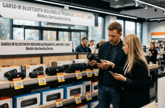 Bluetooth kolonėlių akcijos: kaip 2026 m. išsirinkti tobulą garsą už mažiausią kainą?