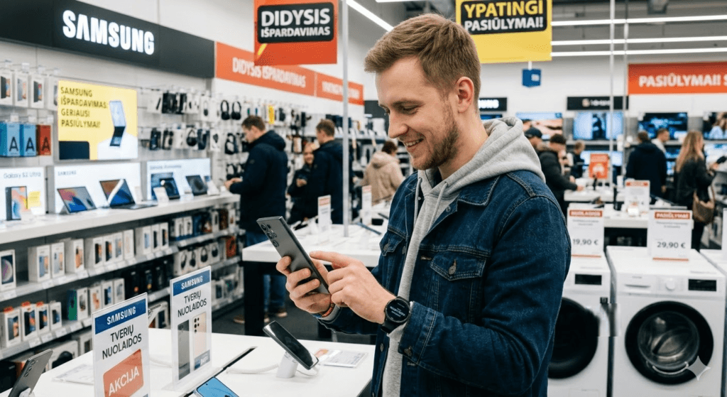 Samsung Išpardavimas: Kaip Pagauti Geriausius Pasiūlymus ir Neprašauti?