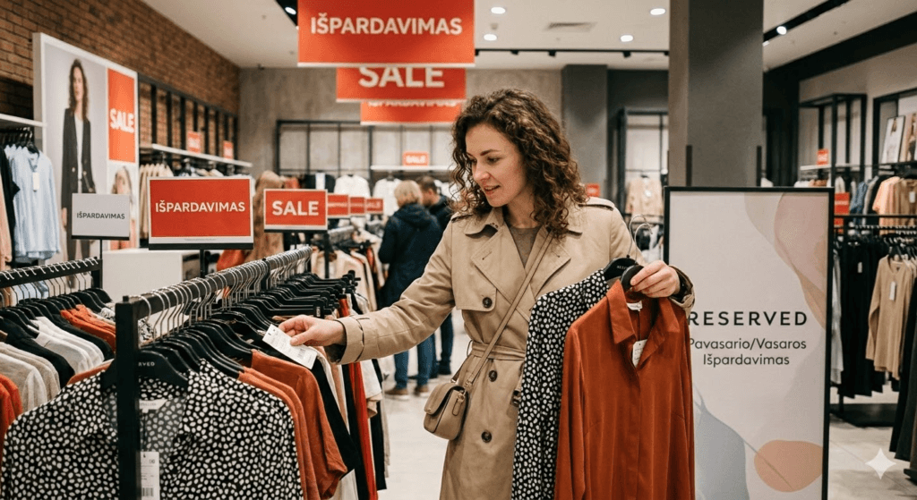 Reserved Išpardavimas: Profesionalių Pirkėjų Gidas, Kaip Atnaujinti Spintą Neišleidžiant Turto