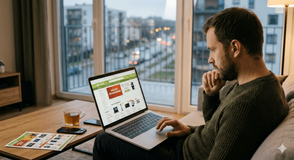 Varle.lt akcijos: Išsamus gidas, kaip sumaniai sutaupyti perkant internetu
