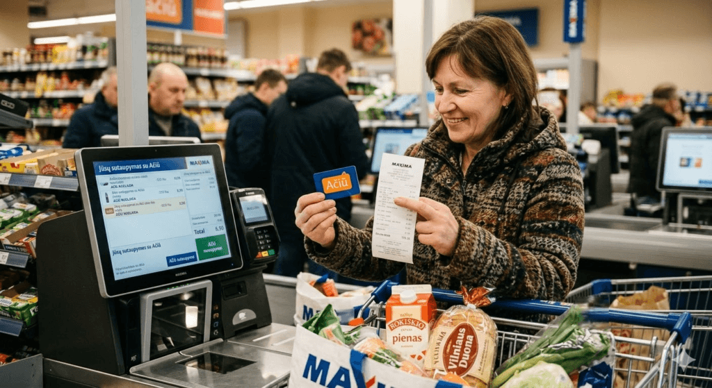 „Ačiū“ kortelės galia: praktinis gidas, kaip iš tiesų sutaupyti „Maxima“ parduotuvėse „Ačiū“ kortelės galia: praktinis gidas, kaip iš tiesų sutaupyti „Maxima“ parduotuvėse
