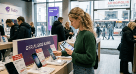 Išmaniųjų telefonų medžioklė: kaip rasti geriausias nuolaidas telefonams 2026 metais?
