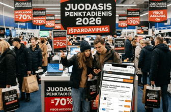 Juodasis penktadienis 2026: Išsamus gidas, kaip rasti geriausias akcijas ir neapsigauti
