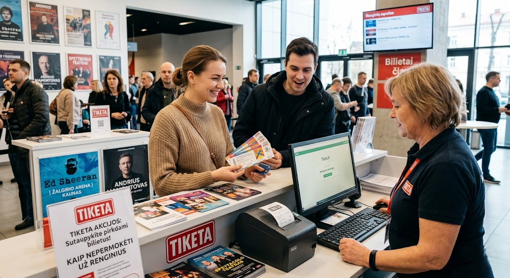Tiketa akcijos: kaip nepermokėti už koncertus, teatrą ir renginius Tiketa akcijos: kaip nepermokėti už koncertus, teatrą ir renginius