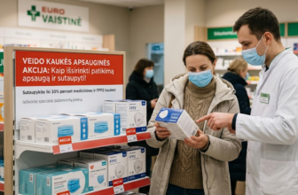 Veido kaukės apsauginės akcija: Kaip išsirinkti patikimą apsaugą ir sutaupyti