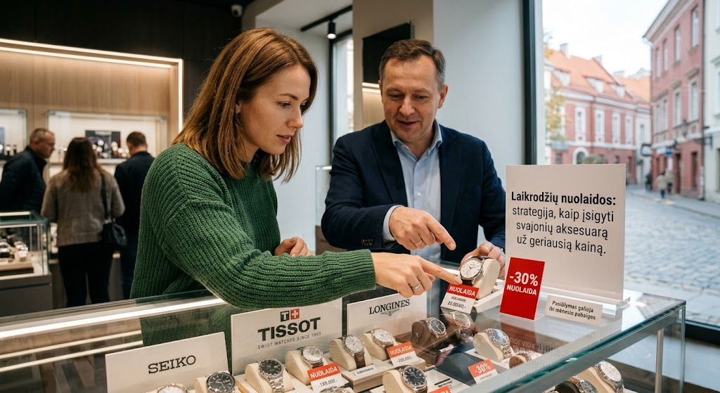 Laikrodžių nuolaidos: strategija, kaip įsigyti svajonių aksesuarą už geriausią kainą Laikrodžių nuolaidos: strategija, kaip įsigyti svajonių aksesuarą už geriausią kainą