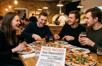 Picos akcijos: kaip nepermokėti ir mėgautis skoniu kiekvieną kartą