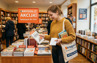 Knygos.lt akcija: kaip sumaniai susiplanuoti pirkinius ir nepermokėti už knygas