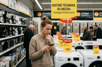 Buitinė technika su akcija: kaip nepasiklysti nuolaidų labirinte ir sutaupyti šimtus eurų?