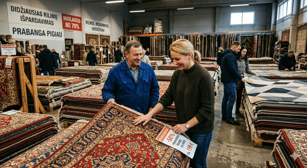 Kilimai: išpardavimas kaip galimybė sukurti prabangų interjerą už prieinamą kainą Kilimai: išpardavimas kaip galimybė sukurti prabangų interjerą už prieinamą kainą