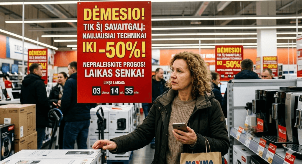 Riboto laiko pasiūlymas: kodėl mes negalime jiems atsispirti ir kaip nepasimesti nuolaidų jūroje? Riboto laiko pasiūlymas: kodėl mes negalime jiems atsispirti ir kaip nepasimesti nuolaidų jūroje?