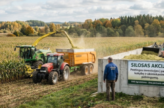 Silosas akcija: Protingos investicijos į pašarų kokybę ir ūkininkavimo pelningumą