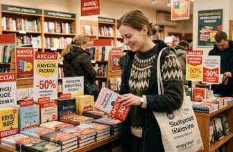 Knygų akcijos: kaip nepraleisti progos papildyti biblioteką neištuštinant piniginės