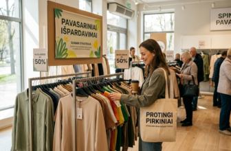 Pavasariniai išpardavimai: strategija, kaip atsinaujinti protingai ir be streso