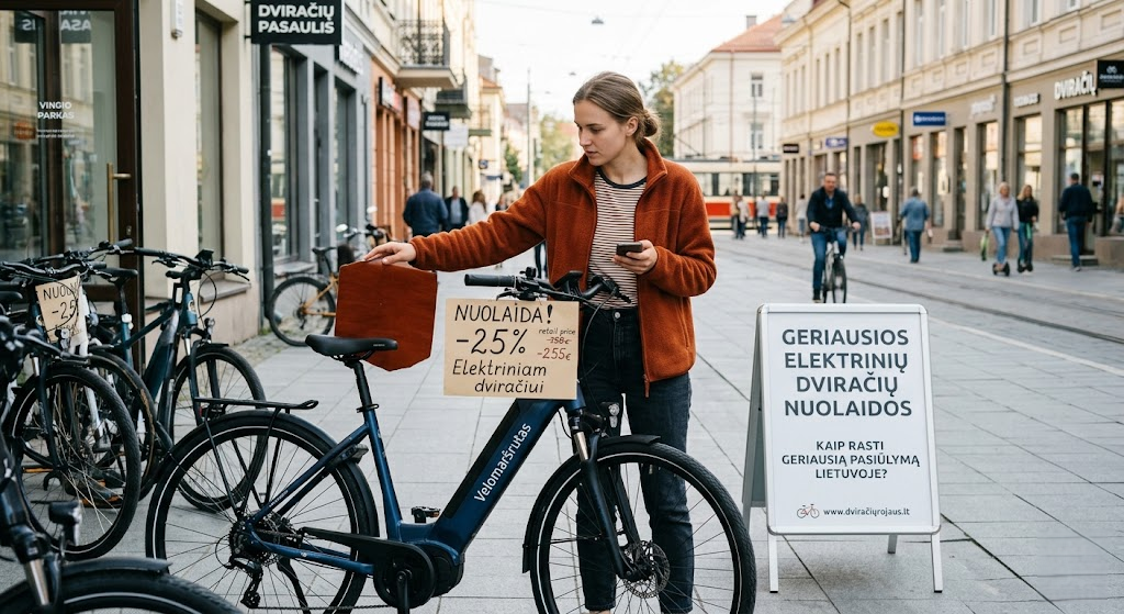 Elektrinių Dviračių Nuolaidos: Kaip Rasti Geriausią Pasiūlymą Lietuvoje Elektrinių Dviračių Nuolaidos: Kaip Rasti Geriausią Pasiūlymą Lietuvoje