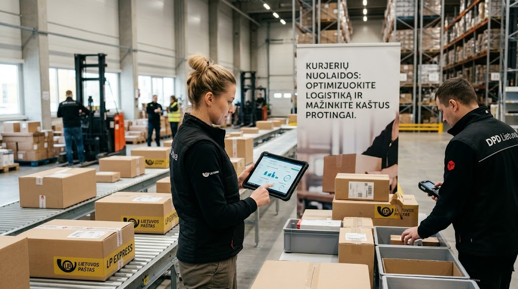 Kurjeris nuolaida: kaip protingai mažinti siuntimo kaštus ir optimizuoti logistiką Kurjeris nuolaida: kaip protingai mažinti siuntimo kaštus ir optimizuoti logistiką