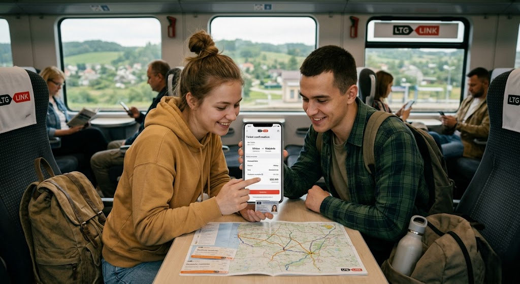 Studento biudžetas ir kelionės: kaip su „LTG Link“ nuolaidomis atrasti Lietuvą perpus pigiau Studento biudžetas ir kelionės: kaip su „LTG Link“ nuolaidomis atrasti Lietuvą perpus pigiau