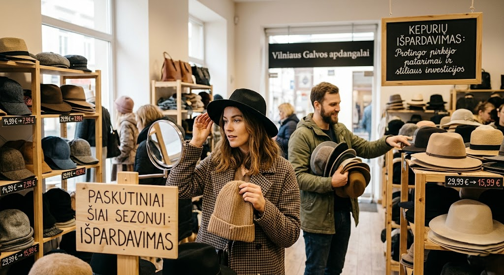 Kepurių išpardavimas: Protingo pirkėjo patarimai ir stiliaus investicijos