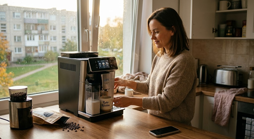 Kodėl De'Longhi kavos aparatai yra geriausia investicija jūsų rytams: kaip įsigyti protingiau