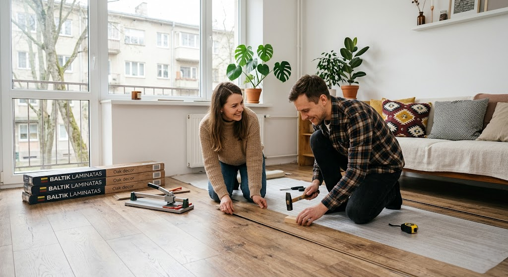 Pigus laminatas: protingas būdas atnaujinti namus nepermokant Pigus laminatas: protingas būdas atnaujinti namus nepermokant