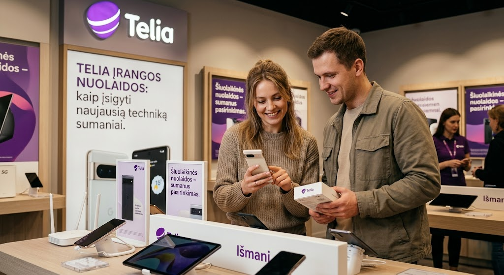 Telia įrangos nuolaidos: kaip įsigyti naujausią techniką sumaniai Telia įrangos nuolaidos: kaip įsigyti naujausią techniką sumaniai