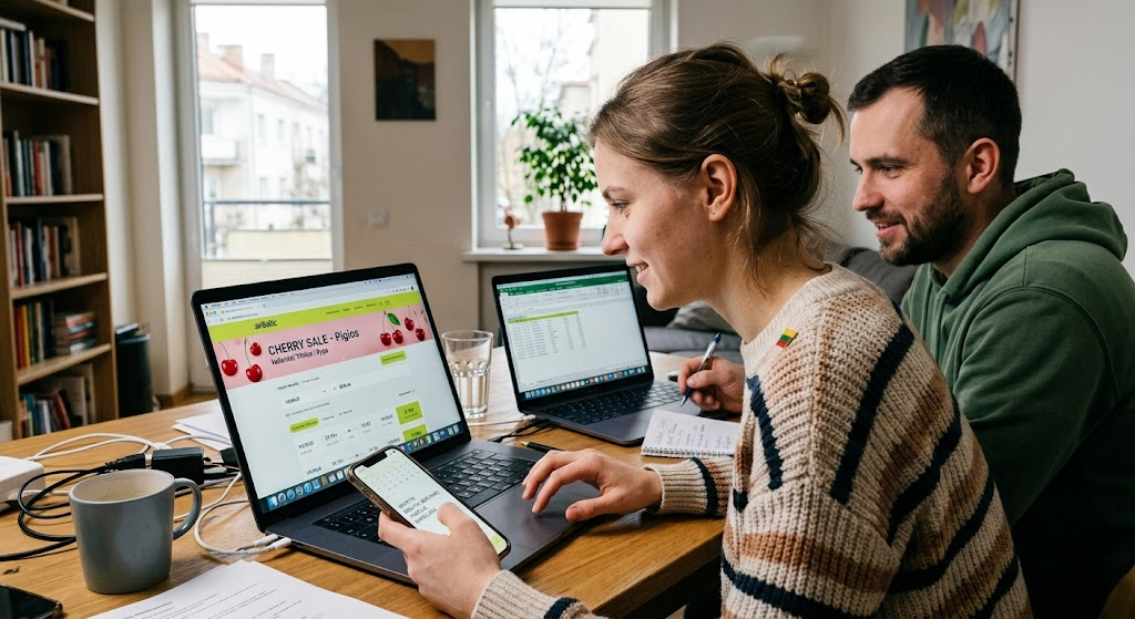 AirBaltic Cherry Sale: Strategija pigių skrydžių medžiotojams AirBaltic Cherry Sale: Strategija pigių skrydžių medžiotojams