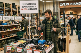 Žvejybos prekių išpardavimas: strategijos, leidžiančios išmaniai atnaujinti žūklės arsenalą