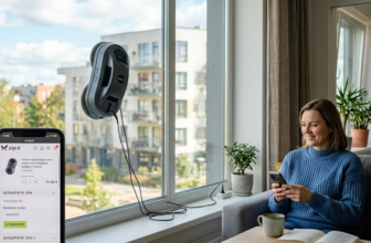 Langų valymo robotas: kaip protingai sutaupyti naudojant nuolaidos kodą