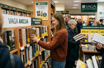 Kaip išmaniai „medžioti“ knygas: „Vaga“ akcijų strategija skaitymo entuziastams