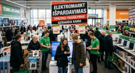 Elektromarkt išpardavimas: Strategija ir patarimai norintiems įsigyti techniką už geriausią kainą
