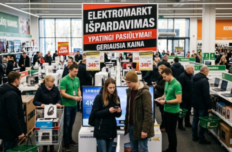 Elektromarkt išpardavimas: Strategija ir patarimai norintiems įsigyti techniką už geriausią kainą