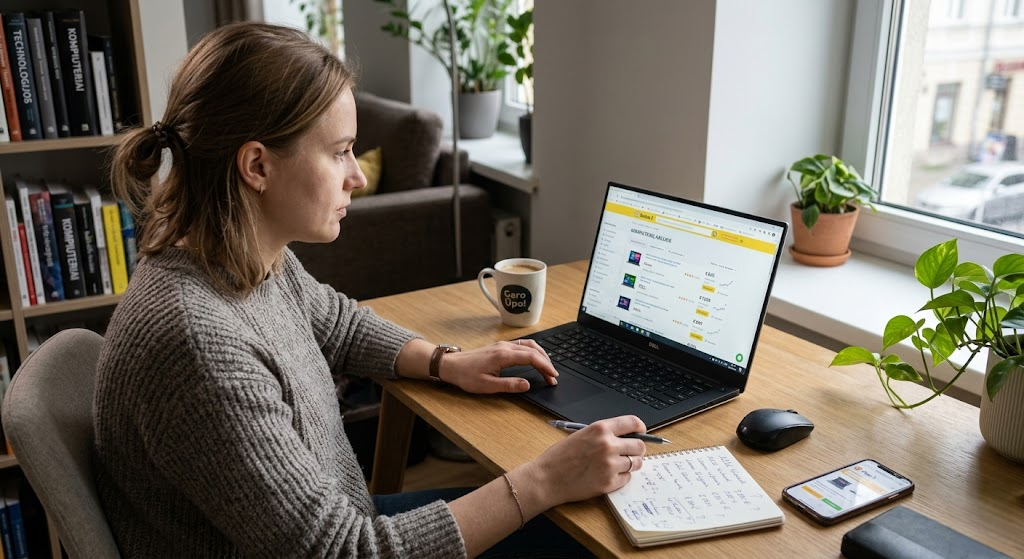 Kaip rasti geriausias kompiuterių akcijas ir neapsigauti perkant internetu