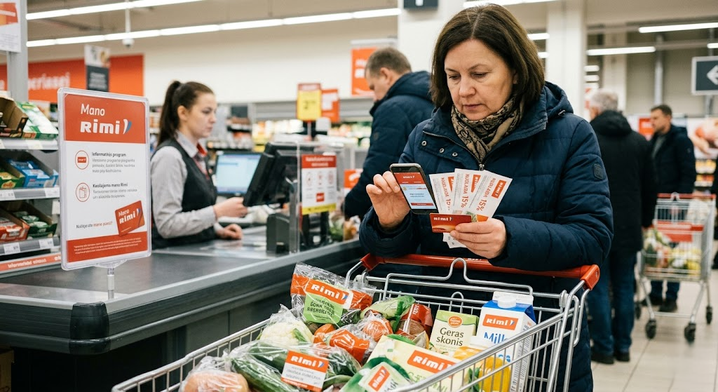 Rimi nuolaidų kuponai: praktiški patarimai, kaip sutaupyti apsiperkant maisto prekes