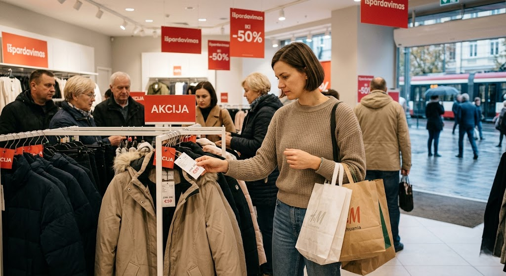 Strategijos, kaip rasti geriausias drabužių akcijas Lietuvoje ir atnaujinti garderobą neišleidžiant daug Strategijos, kaip rasti geriausias drabužių akcijas Lietuvoje ir atnaujinti garderobą neišleidžiant daug