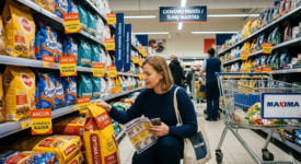 Sausas maistas šunims Maxima parduotuvėse: kaip protingai sutaupyti neaukojant kokybės