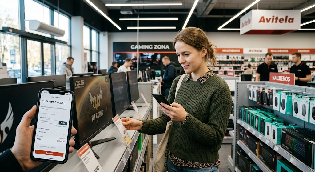 Išmanus pirkimas elektronikos srityje: kaip efektyviai panaudoti Avitela nuolaidos kodą Išmanus pirkimas elektronikos srityje: kaip efektyviai panaudoti Avitela nuolaidos kodą