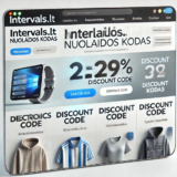 Intervals.lt Nuolaidos Kodas: Kaip Sutaupyti Pirkiniuose
