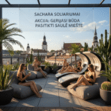 Sachara soliariumai akcija: Geriausi būdai pasitikti saulę mieste