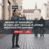„Maxima LV“ Pasiūlymai: Ar Verta Leistis į Nuolaidų ir Loterijų Medžioklę Pas Kaimynus?