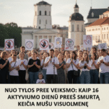 Nuo Tylos Prie Veiksmo: Kaip 16 Aktyvumo Dienų Prieš Smurtą Keičia Mūsų Visuomenę
