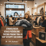 Striukių Akcija: Geriausi Pasiūlymai, Protingi Pirkimo Trikai ir Kaip Sutaupyti Dar Daugiau