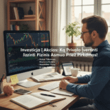 Investicija į Akcijas: Ką Privalo Įvertinti Fizinis Asmuo Prieš Pirkdamas?