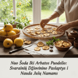 Nuo Sodo Iki Arbatos Puodelio: Svarainių Džiovinimo Paslaptys ir Nauda Jūsų Namams